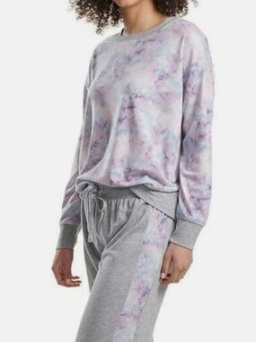 Splendid Pastel Tie-Dye Crewneck Sweatshirt and Pants set women’s size medium